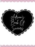 Adrian's Book of Swears-Printable