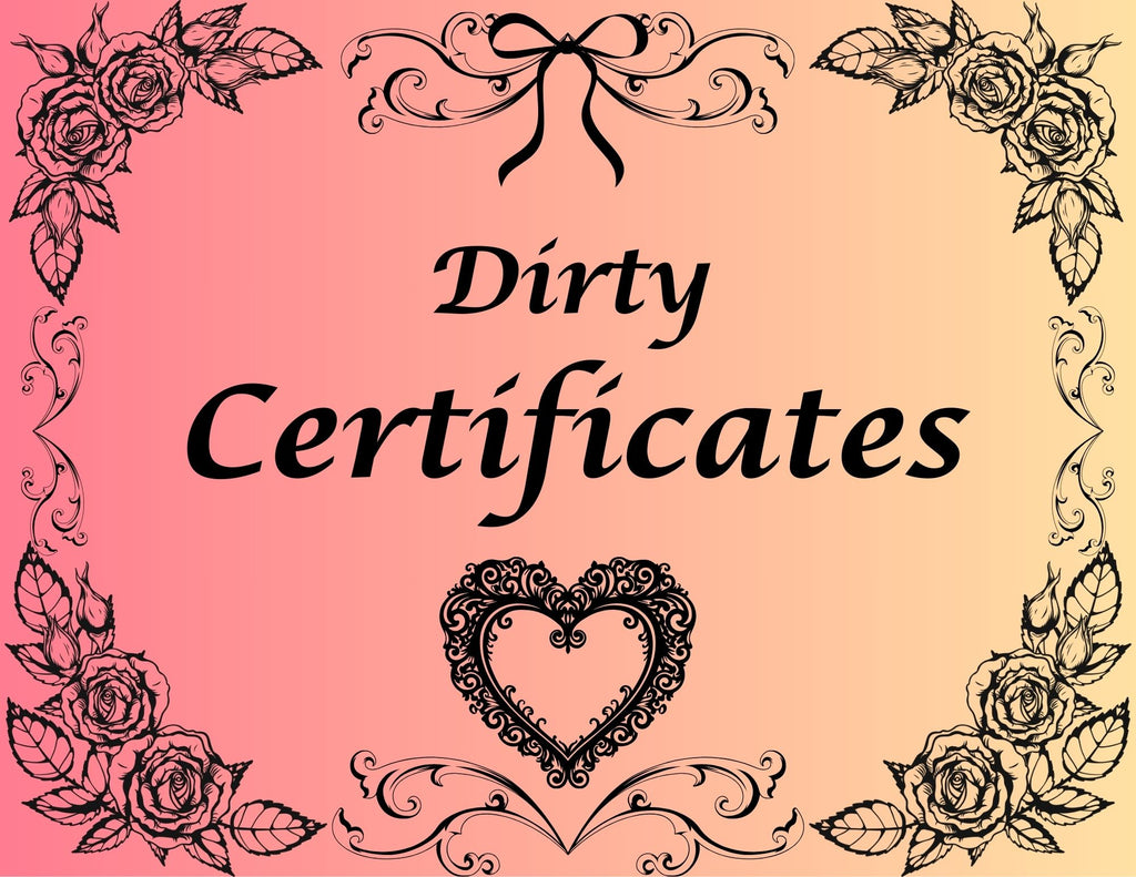 Dirty Certificates-Daddy's Best Boy-Printable