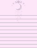 Lunessence Stationary- Moon Glow (Printable) 10 Pack